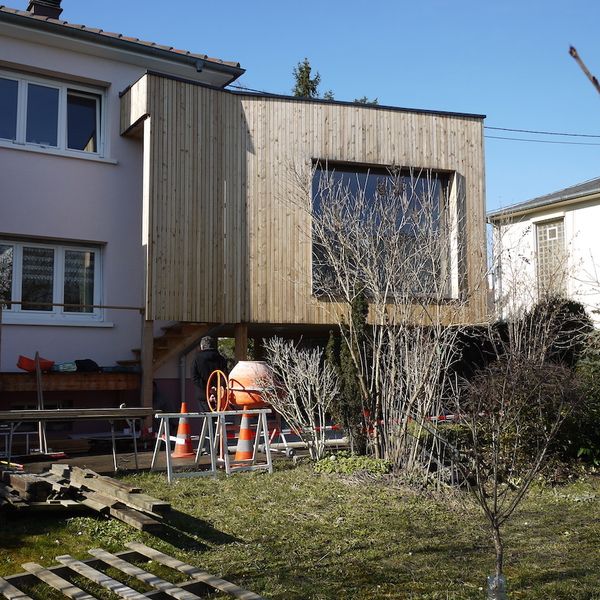 Extension d'une maison à Ostwald