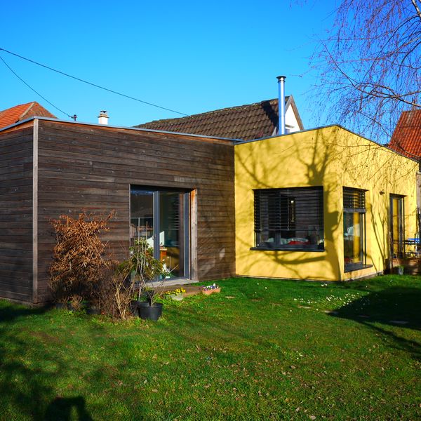 Extension d'une maison alsacienne à Geudertheim