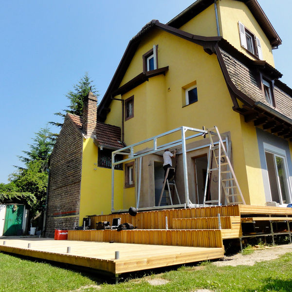 Extension d'une maison à la Robertsau