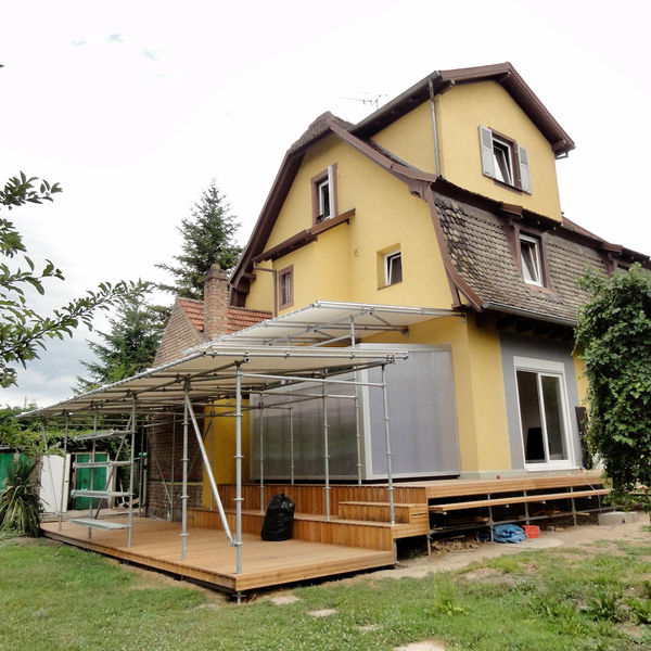 Extension d'une maison à la Robertsau