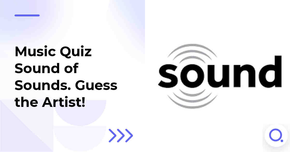 Music Quiz: Sound of Sounds :: Guess the Artist!
