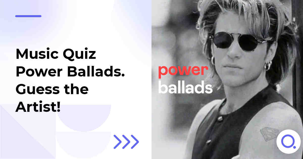 Music Quiz: Power Ballads :: Guess the Artist!