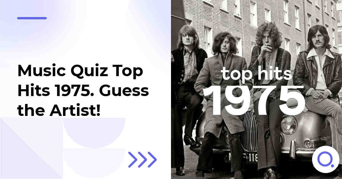 Music Quiz: Top Hits 1975 :: Guess the Artist!
