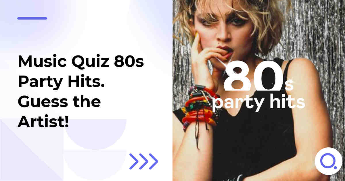 Music Quiz: 80s Party Hits :: Guess the Artist!