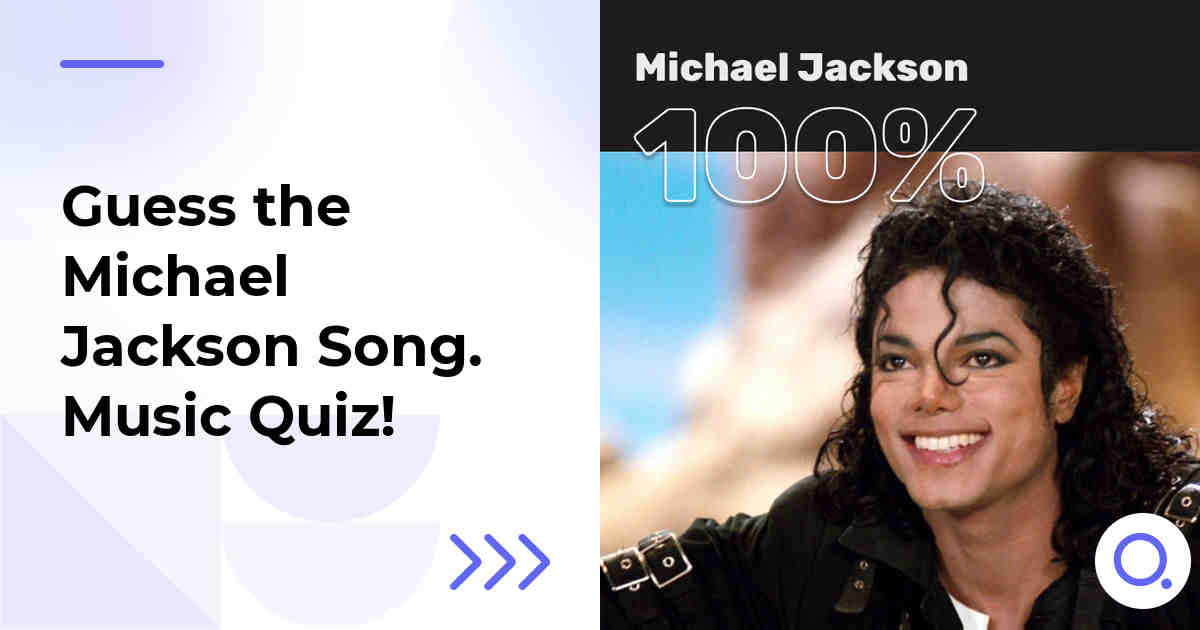 Guess the Michael Jackson Song :: Music Quiz!