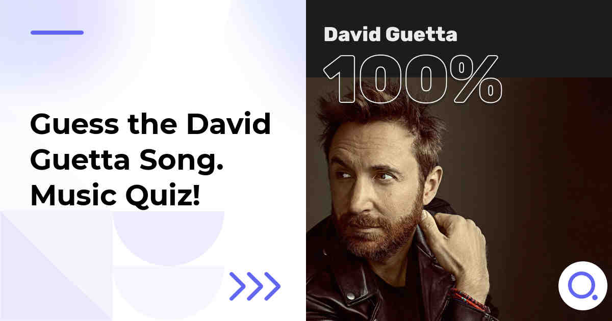 Guess the David Guetta Song :: Music Quiz!