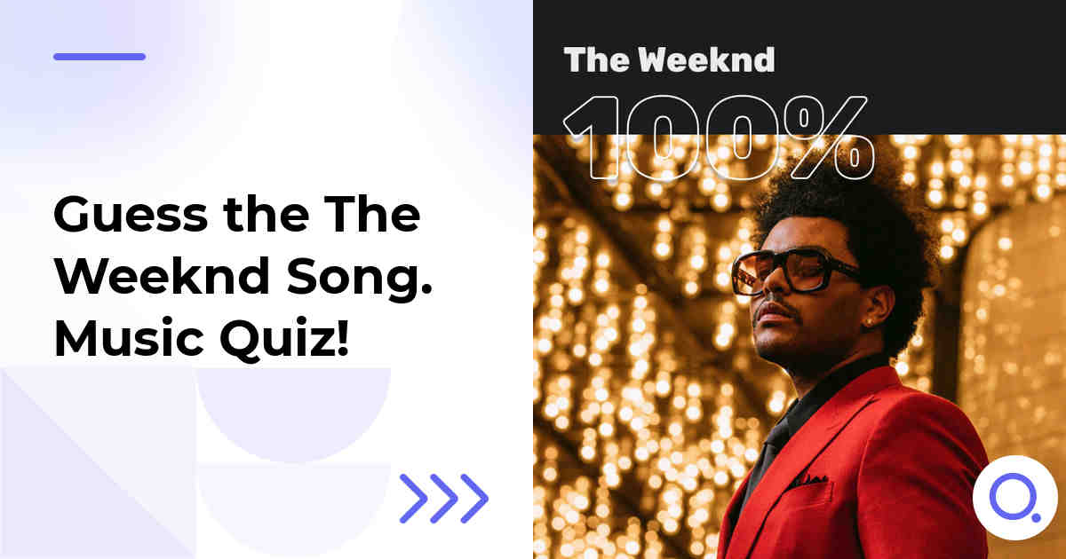 Guess the The Weeknd Song :: Music Quiz!