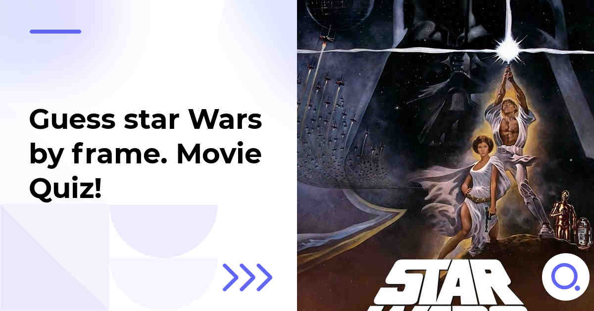 Guess star Wars by frame :: Movie Quiz!