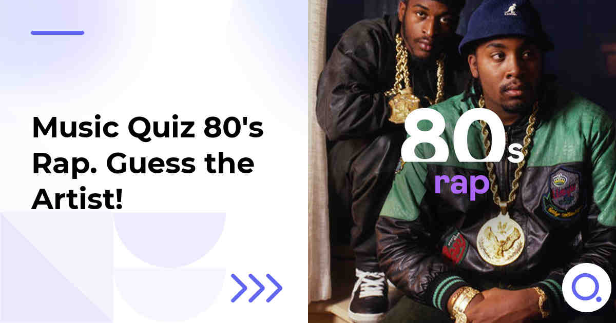 Music Quiz: 80's Rap :: Guess the Artist!