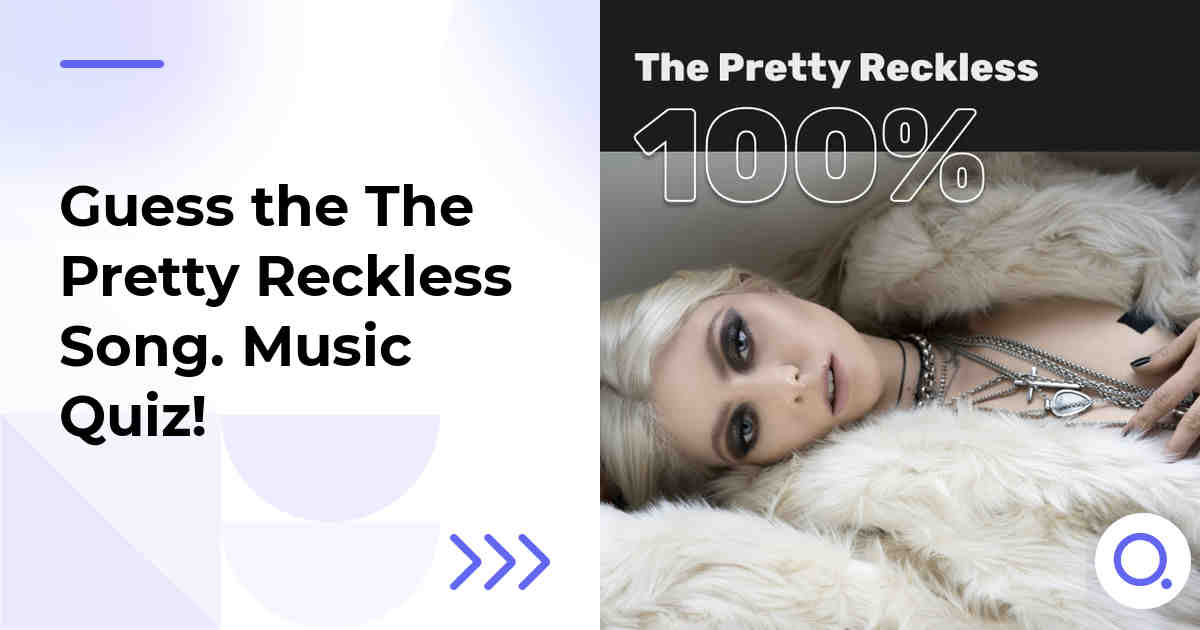 Guess the The Pretty Reckless Song :: Music Quiz!