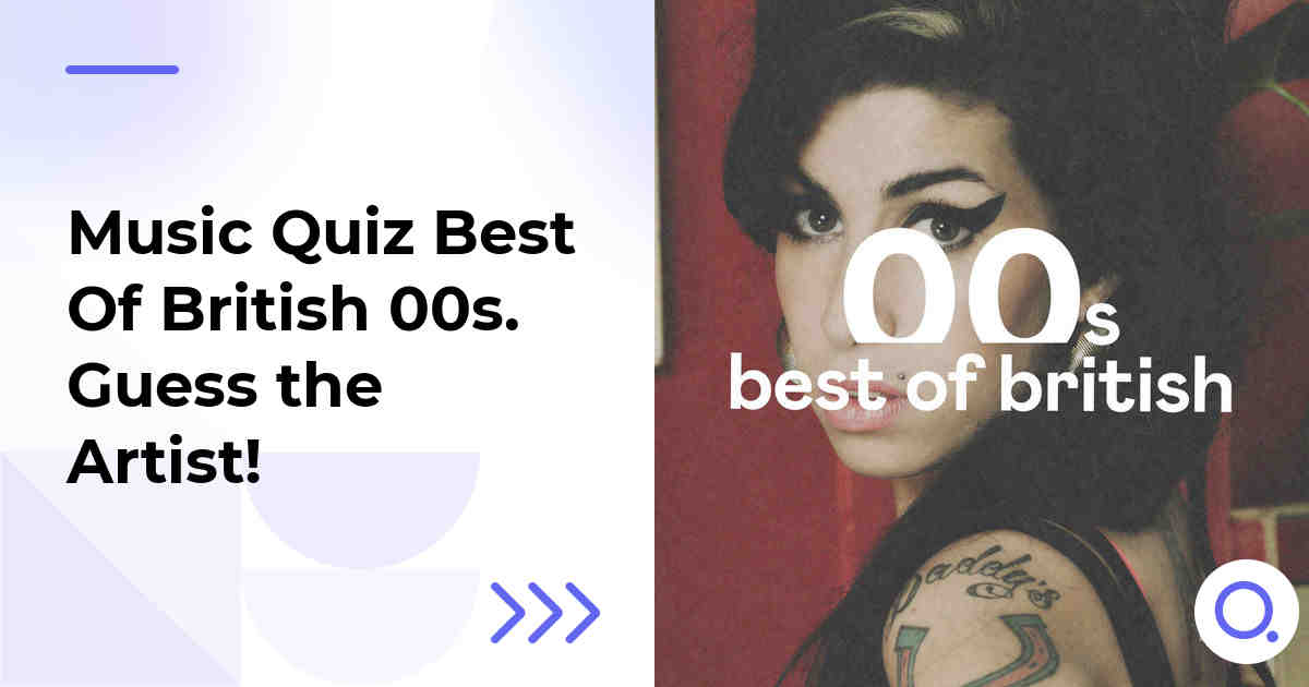 Music Quiz: Best Of British 00s :: Guess the Artist!