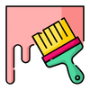 Emulsion Paints with Putty Finish