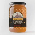 A jar of Heather honey from Field Honey