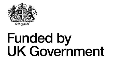 Funded by UK government logo