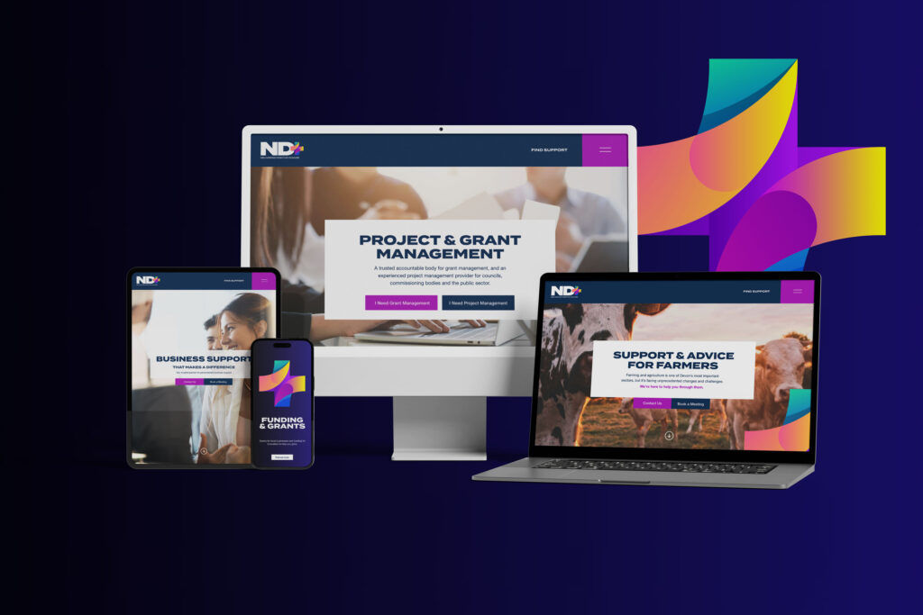 North devon plus website across multiple devices
