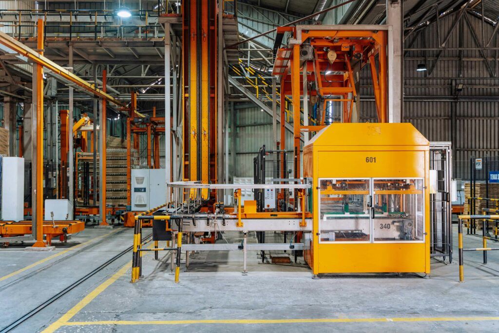 manufacturing machinery which requires skills within a competitive field