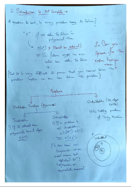 Course Content theory