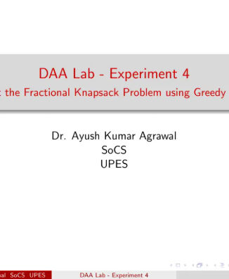 Course Content theory