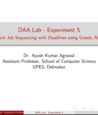 Course Content theory