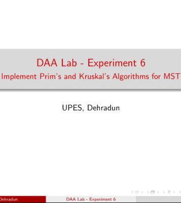 Course Content theory