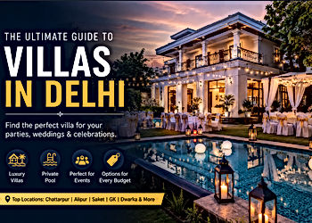 Villas in Delhi: The Smarter Way to Host Private Parties, Weddings, and Celebrations
