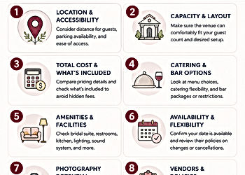 10 Things to Check When You Compare Wedding Venues