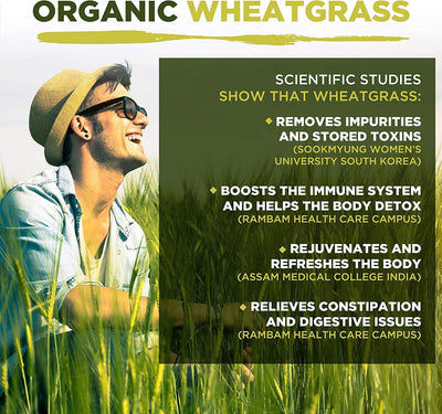 Organic Wheatgrass Capsules