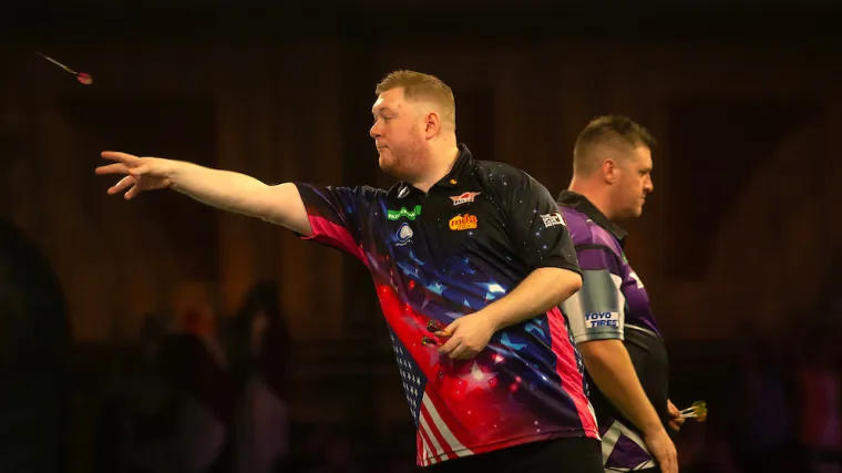 Grand Slam of Darts begins with multiple Saturday afternoon shocks image