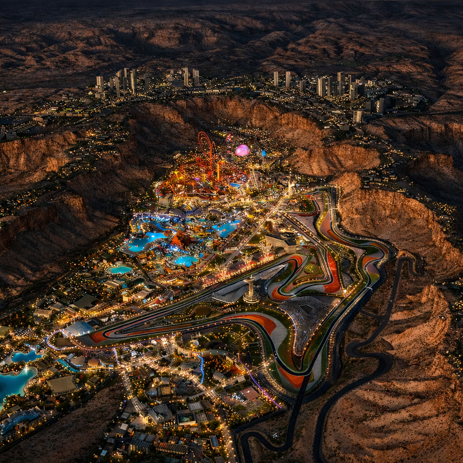 Riyadh Experiential City Light Installation
