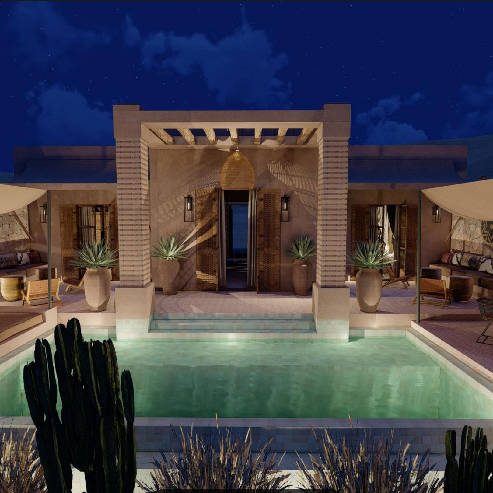 Cheval Ladun Living Tower Lighting