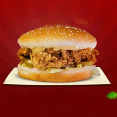 Garlic Burger With Cheese