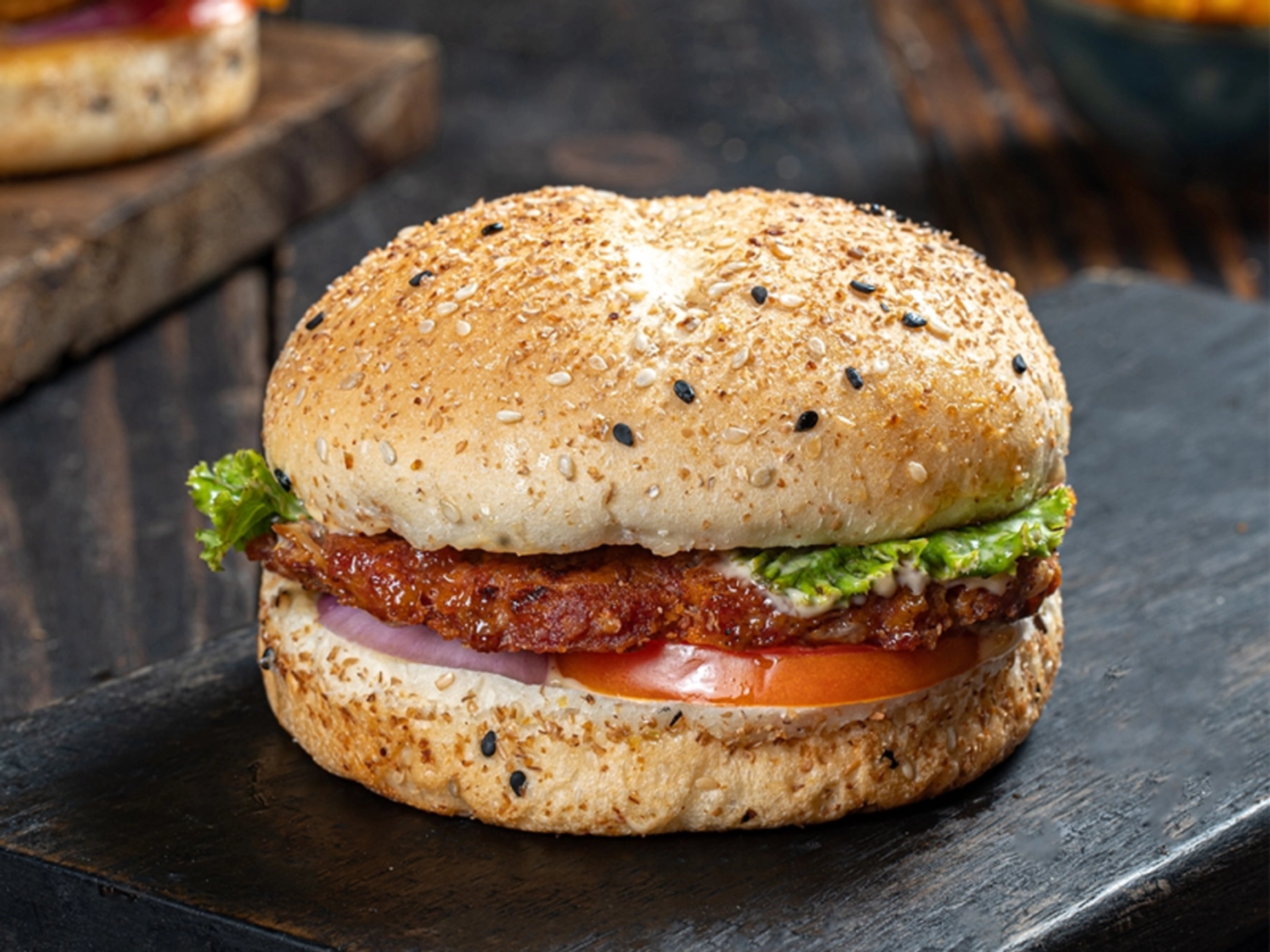 Smokey BBQ Beef Burger