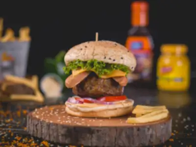 Beef Cheese Blast Burger