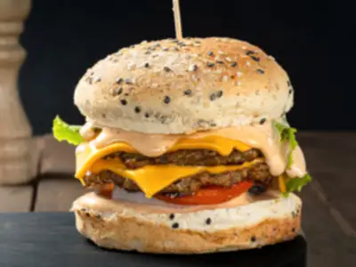 Double Decker Beef Burger