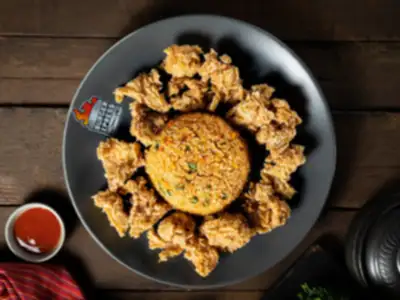 Rice Bowl with Crispy Chicken