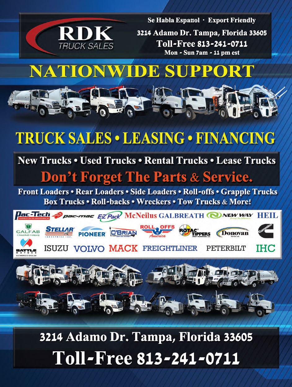Cover of the RDK Truck Sales products catalog