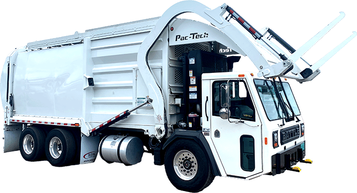 Battle Motors front loader refuse truck