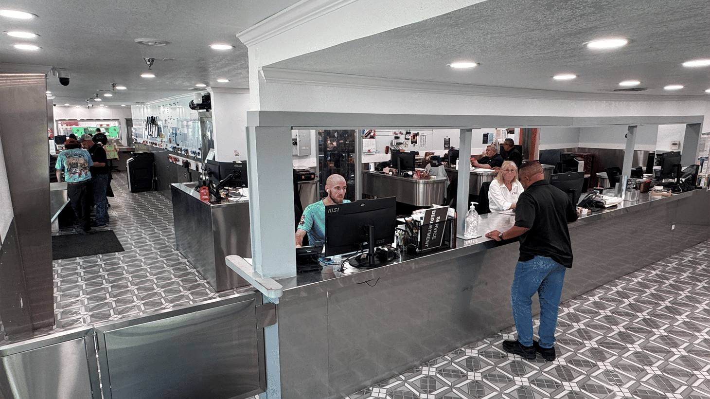 RDK parts and service department