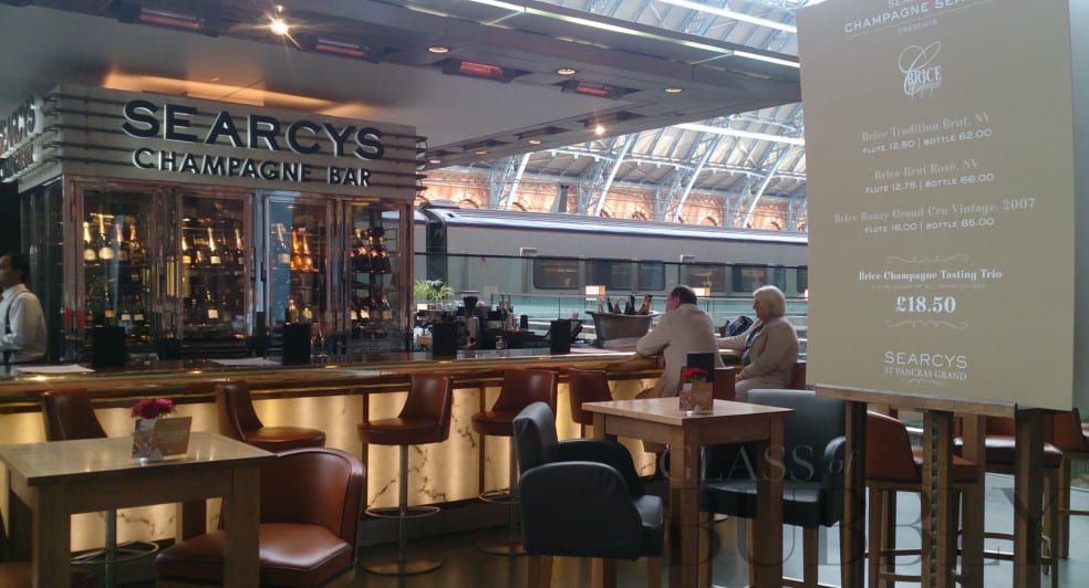 searcy champagne bars london Searcys Champagne Bar St Pancreas