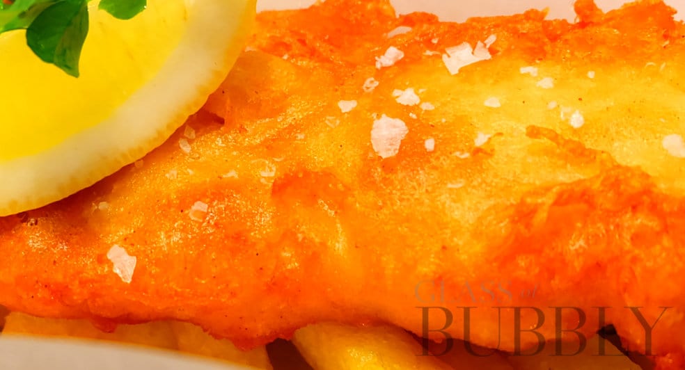 Sparkling Wine & Fish & Chips Sparkling Wine & Fish & Chips