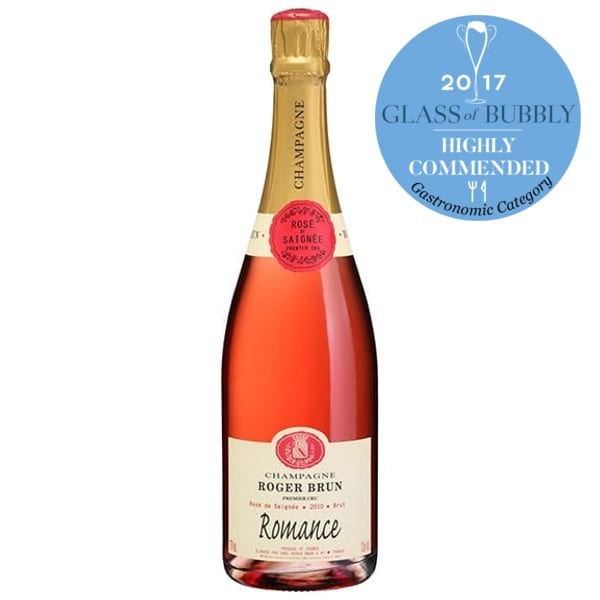 Champagne Roger Brun La Pelle Rosé de Saigné 2013 Romance Champagne Roger Brun La Pelle Rosé de Saigné 2013 Romance