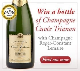 lemaire-2 Win a bottle of Cuvée Trianon Champagne