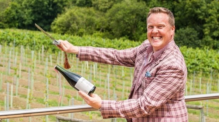 Friday 15th July 2016 Bolney Wine Estate Tasting Room Launch with Olly Smith, Bolney, West Sussex, UK Olly Smith Opens Bolney Estate Visitor Centre