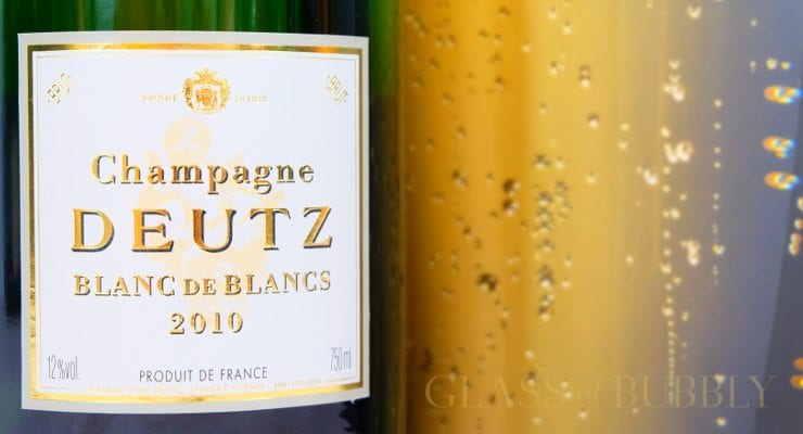 Champagne Deutz 2010 Blanc de Blancs Vintage and bubbles Champagne Deutz 2010 Blanc de Blancs Vintage and bubbles