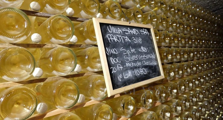 Opere_Serenissima_in_wine_cellar_of_Villa_Sandi Opere_Serenissima_in_wine_cellar_of_Villa_Sandi