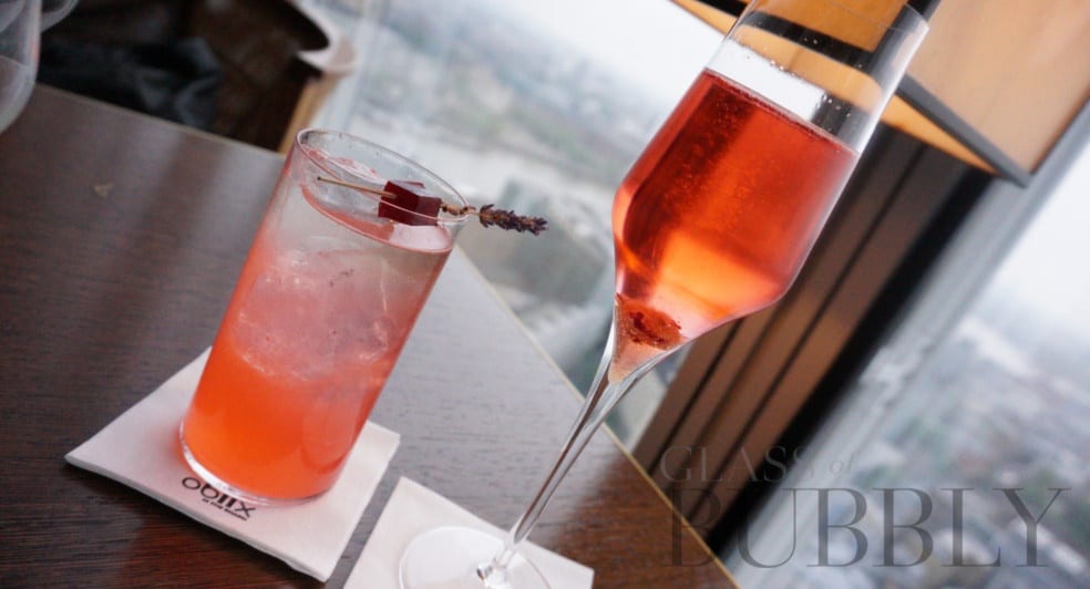 cocktails at Oblix Shard