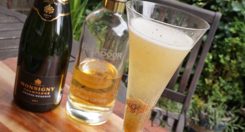 Aldi Champagne Monsigny Cocktail