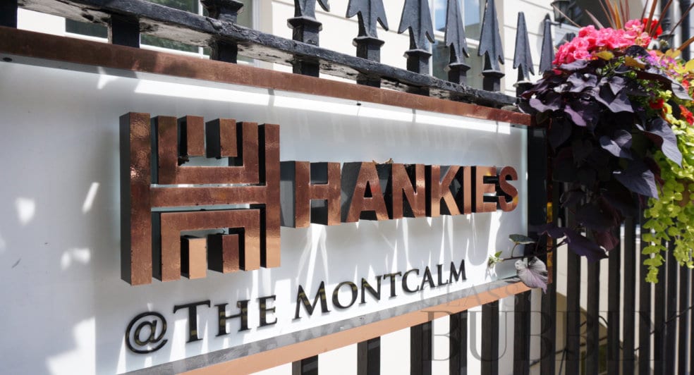Hankies at the MontCalm Hotel