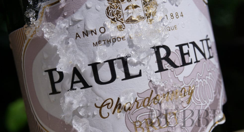 Paul Rene Chardonnay Brut ice