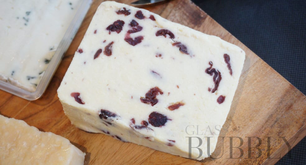 Wensleydale with Cranberry Cheese from Sainsburys